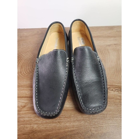 Bacco‎ Bucci Shoes Mens Size 8.5 D Devers Leather Slip On Loafers Black NEW NIB main image 9